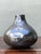 Ceramic Vintage Black Textured Ceramic Vase For Sale - Image 7 of 14