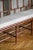 Bamboo Bench with Dedar Fabric For Sale - Image 4 of 10