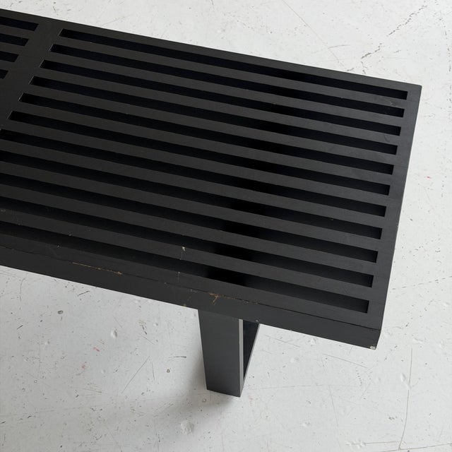 1990s 1990s Nelson Slat Bench by George Nelson for Herman Miller For Sale - Image 5 of 6