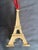 Metal Vintage Solid Brass Eiffel Tower Christmas Ornament For Sale - Image 7 of 8