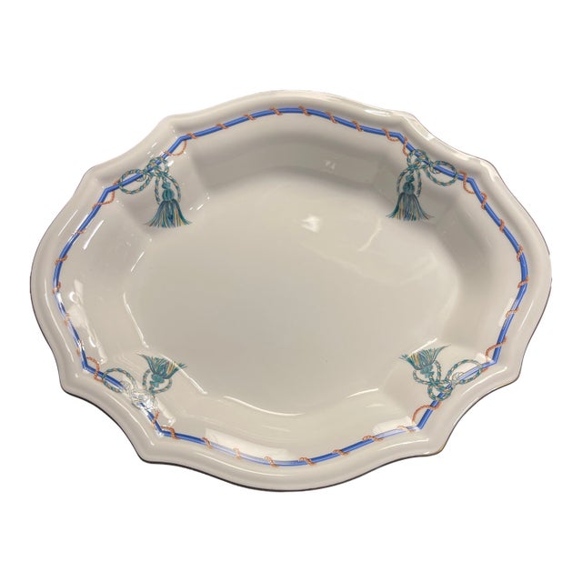 Villeroy & Boch French Verdi Tassel Dish For Sale