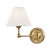 Transitional Hudson Valley Lighting Mark D. Sikes Classic No.1 Swing 1-Light Wall Sconce, Aged Brass For Sale - Image 3 of 3