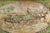 c. 1880s-1890s; Kemp & Burpee Mfg. Co. - Syracuse, NY Tin‑lithographed advertising sign for "The Original Kemp Manure...