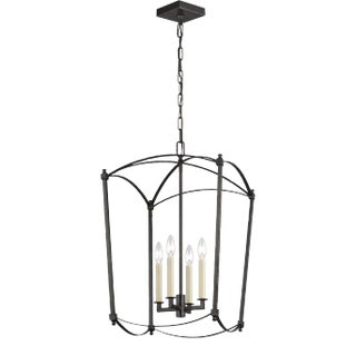 Sean Lavin by Visual Comfort Studio Thayer Medium Lantern, Smith Steel For Sale