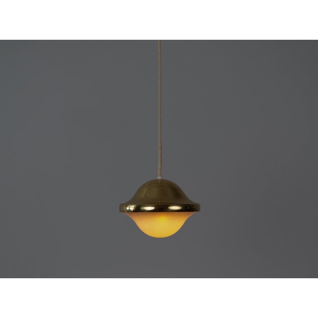Mid-Century Modern Vintage Danish Pendant Lamps Bubi by Henning Kuppel for Louis Poulsen, 1972, Set of 2 For Sale - Image 3 of 13