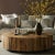 Stunning forces of nature are captured in a coffee table, as spalted primavera wood is hand-shaped into a cylindrical...