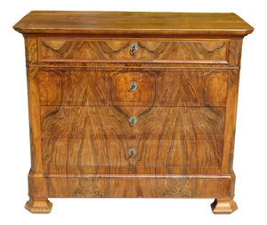 19th Century Louis Philippe Walnut Chest of Drawers