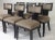 Black Modern Klismos Style Dining Chairs - Set of 6 For Sale - Image 8 of 9
