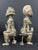 Bronze Pair of African Tribal Art Benin Bronze Royal Statue For Sale - Image 8 of 11