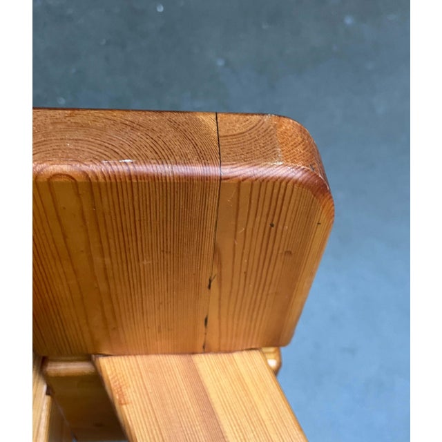 Mid-Century Modern Apila Stool in Pinewood attributed to Rauni Peippo, Finland, 1960s For Sale - Image 14 of 18