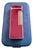 Rare Vintage Dunhill Gold Plated Red Marble Lacquer Lighter Original Sky Case For Sale
