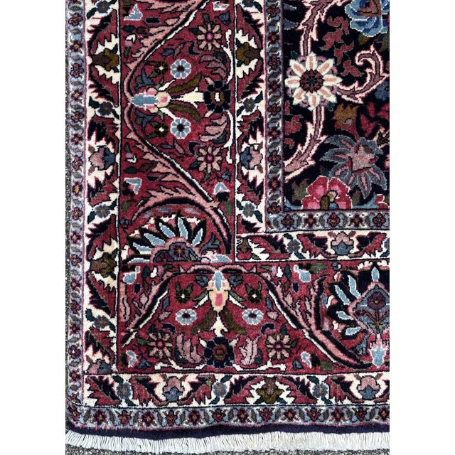 Vintage Bidjar Oriental Rug, 1950s For Sale - Image 4 of 6