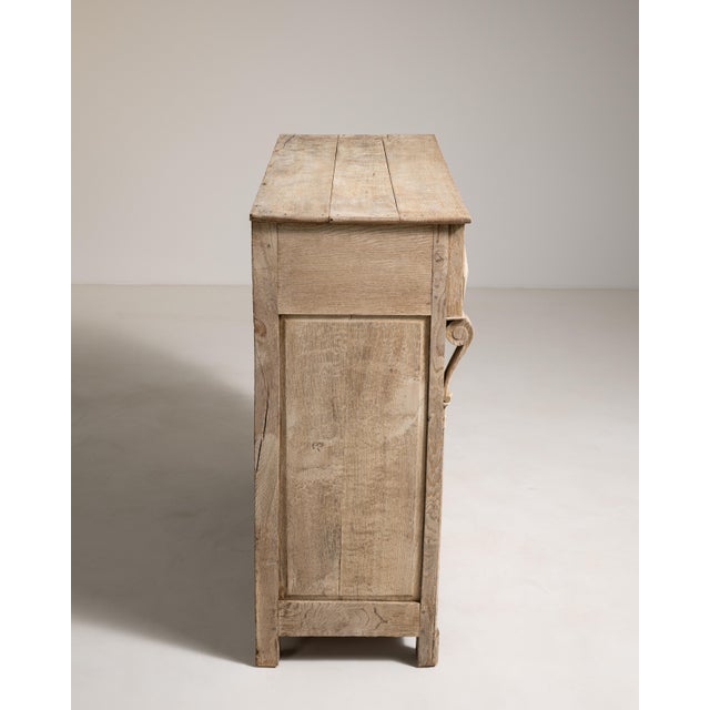 19th Century 19th Century Charles X Oak Buffet For Sale - Image 5 of 13