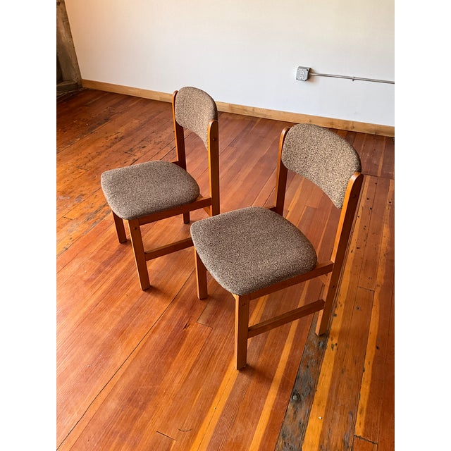 1970’s Benny Linden Teak Dining Chair, 2 Pieces For Sale In Portland, OR - Image 6 of 12