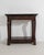 French 19th Century France Brown Wood Console Table For Sale - Image 3 of 11