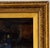 Wood Antique Alfred Belhomme Oil Painting of an Interior Scene For Sale - Image 7 of 7