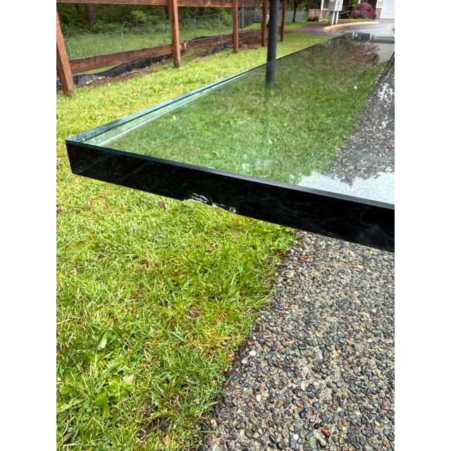 Copper Vintage 1970s McGuire Style Bamboo Organic Coffee Table For Sale - Image 8 of 8