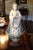 Antique / Vintage Hand Carved Wooden Santo, Spanish Colonial Folk Art, 17.5" Tall x 10” wide, signed en verso Absolutely...
