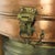 Large Antique Red Copper Ships Lantern For Sale - Image 4 of 11