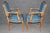 French French Louis XV Style Walnut and Leather Set of 10 Dining Chairs C. 1940s For Sale - Image 3 of 14