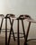 Vintage Spanish Brutalist Wooden Marbella Bar Stools from Confonorm, 1970s, Set of 3 For Sale - Image 18 of 18