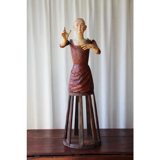 18th Century Portuguese Baroque Santos Cage Doll For Sale - Image 13 of 13