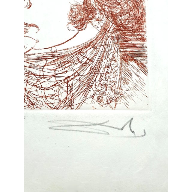 George Washington Etching by Salvador Dalí, 1967 For Sale - Image 4 of 8