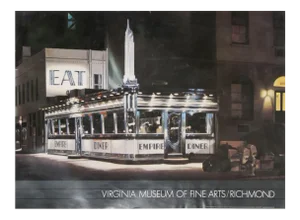 John Baeder, Empire Diner - Virginia Museum of Fine Arts, Poster