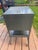 Gray Vintage Steel-Parts MFG Co. Chicago Industrial Steel Storage Cabinet For Sale - Image 8 of 11
