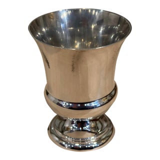 Vintage Sterling Silver Urn Cup For Sale