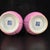 Ceramic Pair of Chinese Pink Glazed Porcelain Vases With Handles For Sale - Image 7 of 9