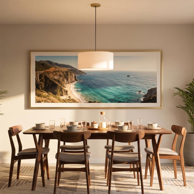 The Stretch Pendant is a striking Pendant featuring a satin nickel steel body and a durable steel base, paired with a...