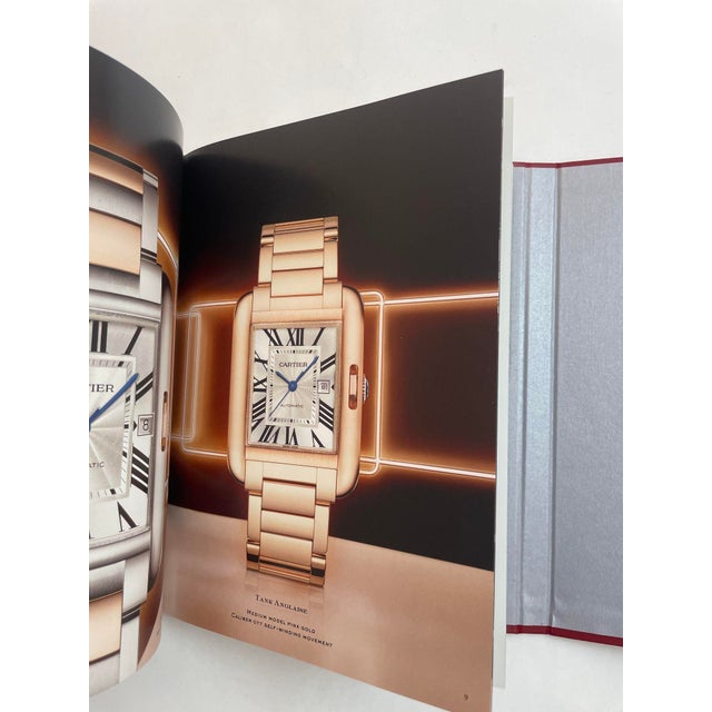 Cartier Never Stop Tank Collection 2012 Hardcover Catalog For Sale - Image 11 of 12