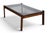 Mid-Century Modern Exotic Wood and Smoked Glass Coffee Table by Percival Lafer, Brazil, 1970 For Sale - Image 3 of 17