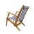 Set of Mid-Century Modern Gracias Lacquered Wooden Folding Deck Chairs For Sale - Image 6 of 12