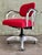 Industrial 1950s Fully-Restored General Fireproofing Goodform Model 3257 Comfort Master Jr. Industrial Aluminum Swivel Desk Chair For Sale - Image 3 of 12
