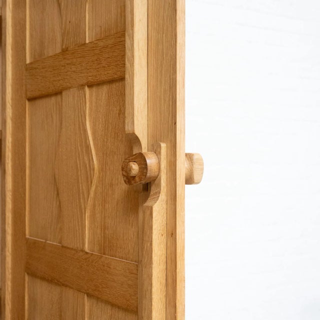 Vintage French Cabinet by Guillerme Et Chambron for Votre Maison, 1950s For Sale - Image 3 of 7