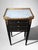 Wood Early 20th Century French Louis XVI Revival Pair of Nightstands in Carrara Marble and Gilt Bronze For Sale - Image 7 of 18