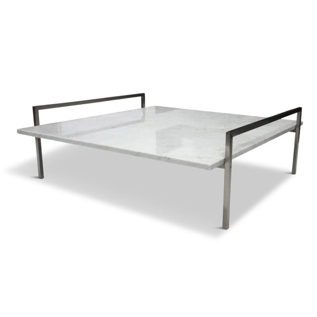 Zanotta Marble Skinny Coffee Table by Prospero Rasulo for Zanotta For Sale - Image 4 of 10