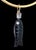 Perfect Black Onyx Poisson Pendant With Spinel & Diamond For Sale - Image 4 of 7