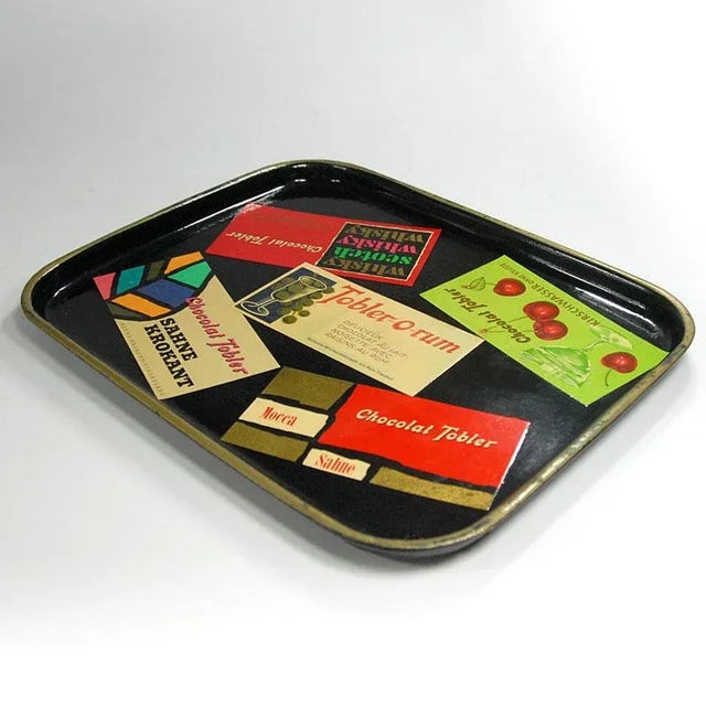 French Paper Mache Rectangular Tray For Sale - Image 3 of 9