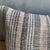 Vintage Turkish Hemp Rug Pillow 18" X 28" With Down Insert For Sale In Los Angeles - Image 6 of 9