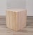 1980s Post-Modern Travertine Cube Side Tables For Sale - Image 5 of 10