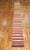 Rare narrow and long striped Kilim runner. 1'9'' x 16'11''