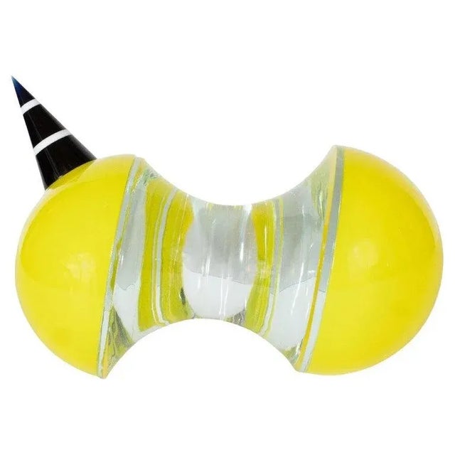 Abstract Art Glass "Duel" Sculpture by Jiri Jelinek For Sale - Image 12 of 12