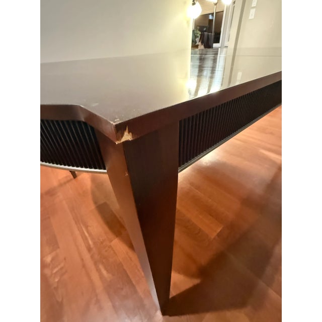 Solid Cherry Wood Dining Table – Transitional Design – $400 (Pennington, NJ) Handsome solid cherry wood dining table in a...