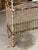 Early 20th Century French Wrought Iron Console With Glass Shelves and Acanthus Motif For Sale In Naples, FL - Image 6 of 13