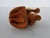 1960s Handmade Leather Frog from Deru Wiesbaden, Germany, 1960s For Sale - Image 5 of 17