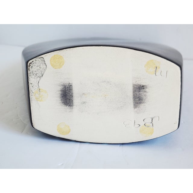 Vintage 1990's Post Modern John Brrgen Decorative Vase For Sale - Image 12 of 14