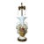 Antique 1800's Hand Painted Figural Porcelain Brass French Electrified Vase Lamp For Sale